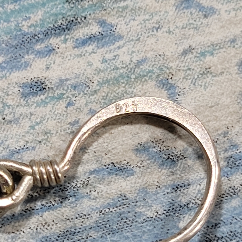Sterling Turtle Earrings. - Picture 8 of 11